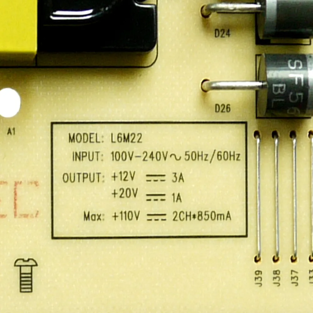 برد تغذیه پاور تلویزیون پاناسونیک TH-65HX750 P board Panasonic